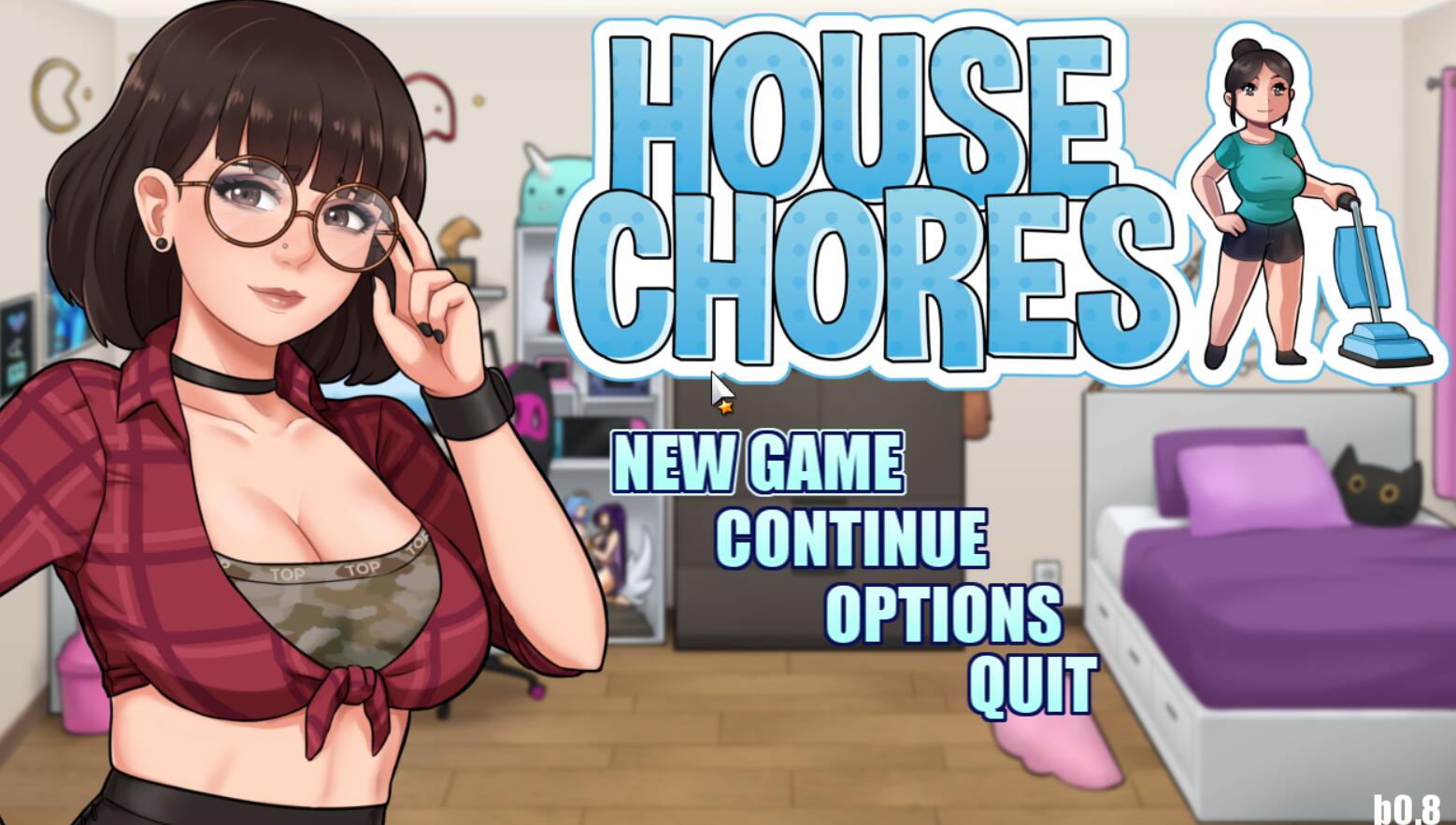 【欧美RPG/汉化/动态】家务 House Chores v0.11.2Beta精翻汉化版+全回想代码【更新/1.9G】